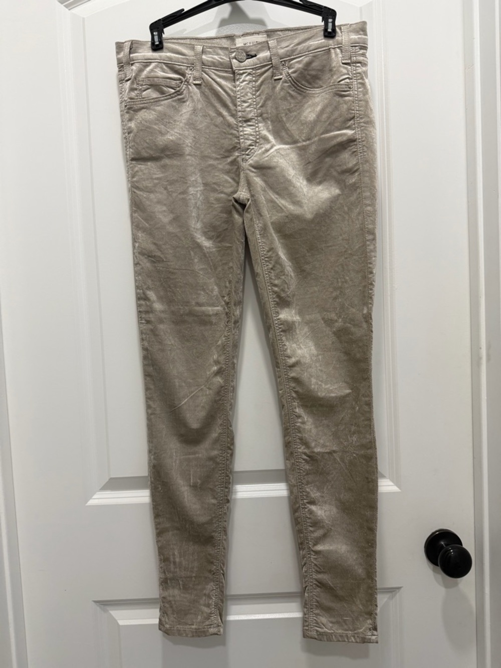 McGuire Denim Skinny Jeans in Light Taupe Anthropologie